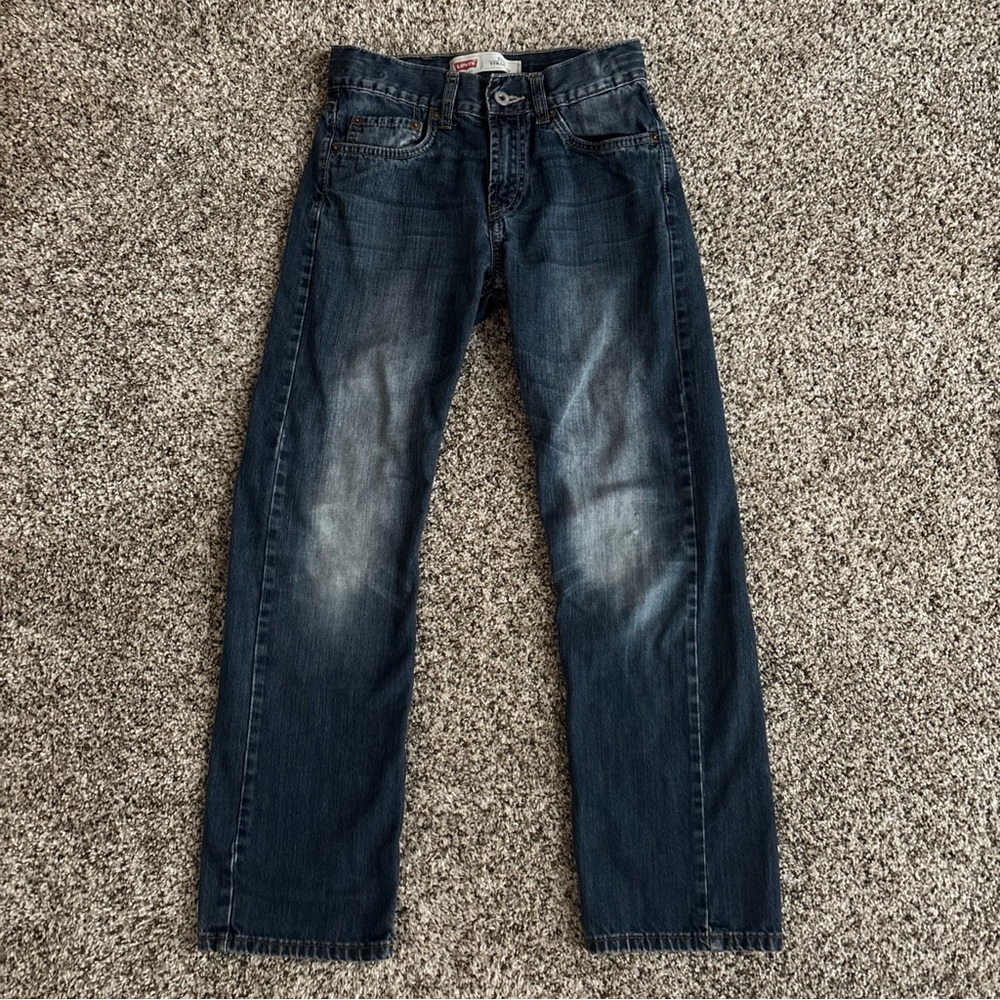 Levi’s 514 Straight Leg Jeans Women’s 12 Reg W26 L26 Mid Wash Denim